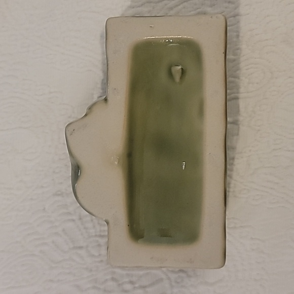 Elephant bamboo planter container green good luck ceramic - Picture 6 of 8